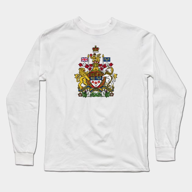 Canada Long Sleeve T-Shirt by Wickedcartoons